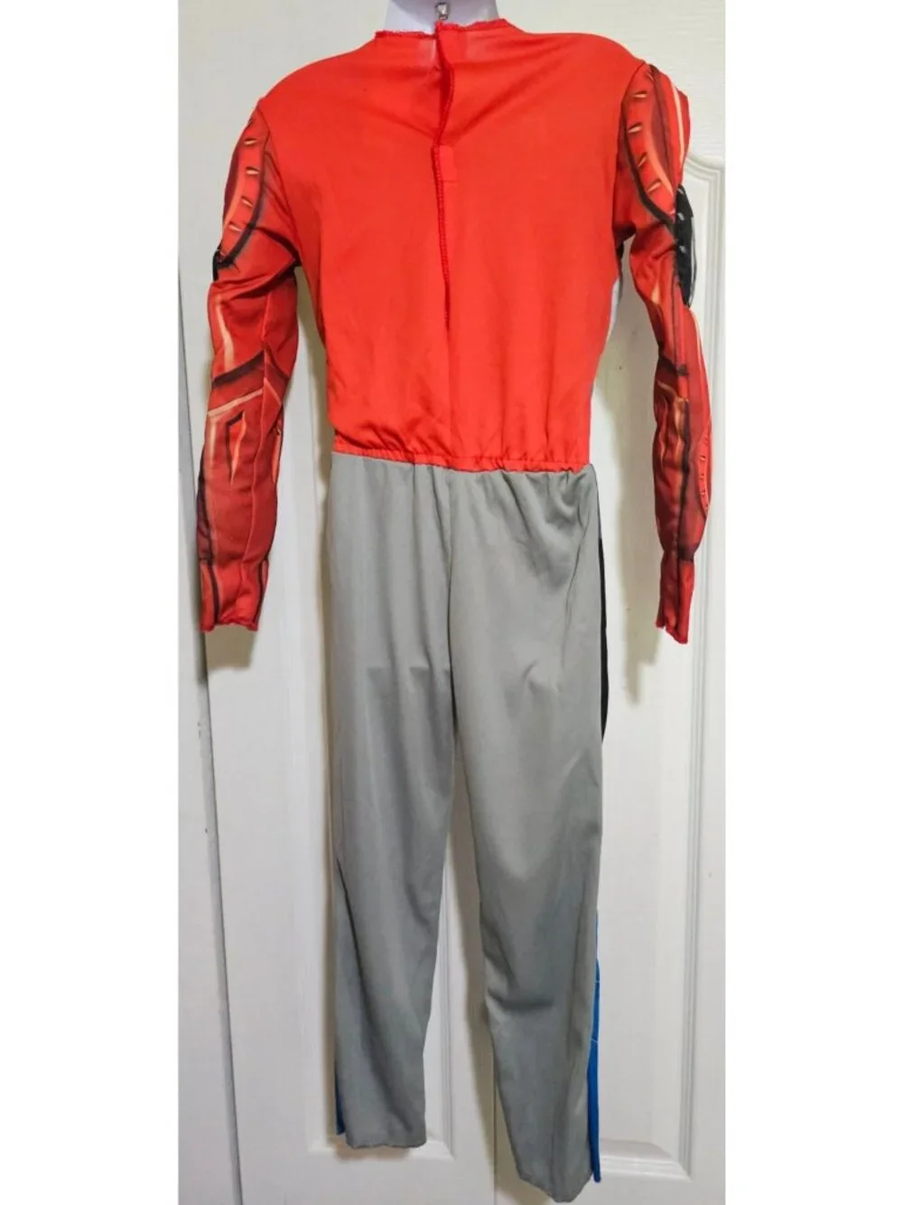 Transformers Rescue Bots Optimus Prime Muscle Jumpsuit Mask Costume Kids 4-6